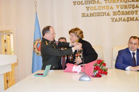 Böyük Vətən Müharibəsi veteranı Fatma Səttarovanın 95 illik yubileyi qeyd olunub - FOTO 