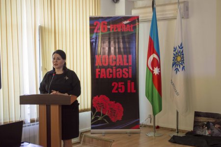 Xocalı soyqırımının 25-ci ildönümünə həsr olunmuş anım tədbiri keçirilib