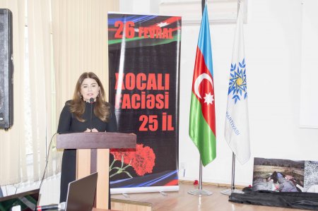 Xocalı soyqırımının 25-ci ildönümünə həsr olunmuş anım tədbiri keçirilib