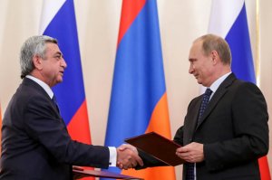 Sarkisyan Putinlə görüşə gedir