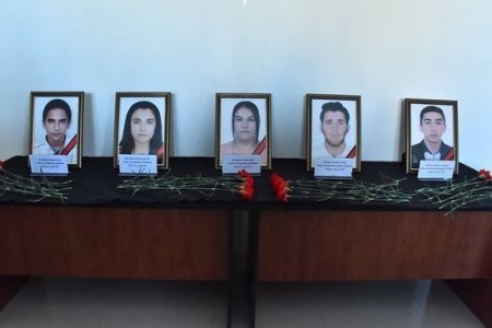 Tələbələrin cəsədləri ailələrinə təhvil verildi