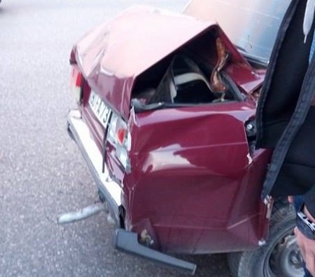 Bakıda ağır yol qəza: Yaralı var