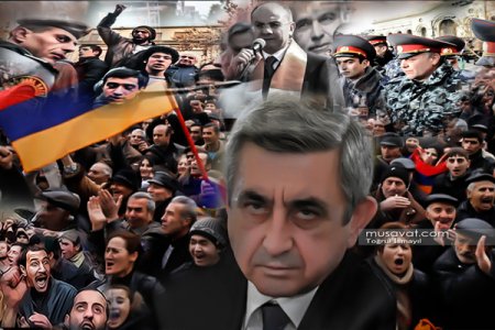 Ermənistan vətəndaş müharibəsi astanasında 