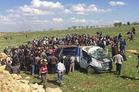 Türkiyədə avtomobil aşıb, 4 nəfər ölüb, 8 nəfər yaralanıb