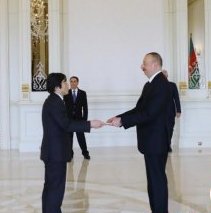 Prezident İlham Əliyev Yaponiyanın yeni səfirinin etimadnaməsini qəbul edib 