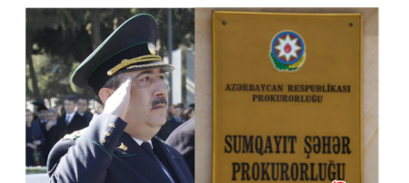 Sumqayıt Şəhər prokurorunun maşınına basqın oldu