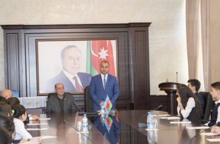 Nərimanov rayonunda “Aprel döyüşləri bizim şanlı tariximizdir” mövzusunda tədbir keçirilib 