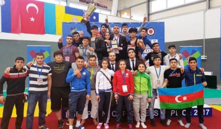 Azərbaycan cüdoçuları Avropa kubokunda 1-ci oldular