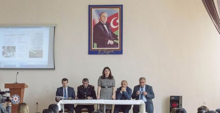 Nərimanovda “Narkomanlığa qarşı mübarizə” mövzusunda tədbir - FOTO