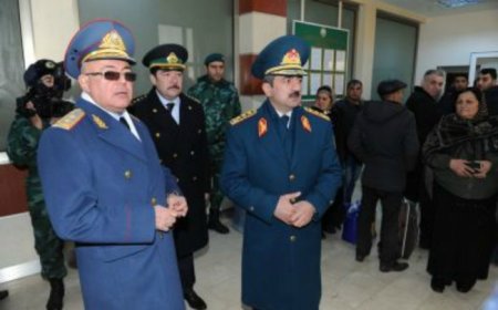 Generallar Bakı aeroportunda - Yoxlama apardılar