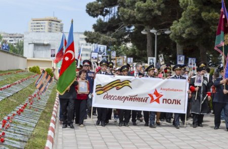 Nərimanov rayonunda faşizm üzərində Qələbənin 72-ci ildönümü qeyd edilib