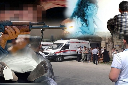 Mingəçevirdə ailə faciəsi: Qatil “Kalaşnikov”dan istifadə edib, bütün gecəni...