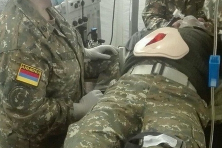 Ermənistan ordusuna daha bir zərbə - 3 düşmən əsgəri yaralandı