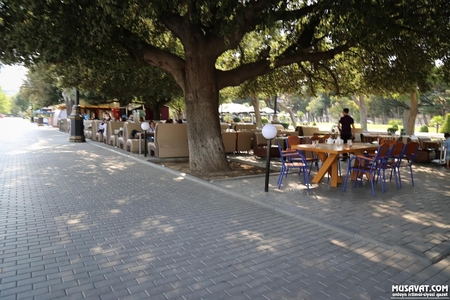 Bulvar ərazisində yenə 