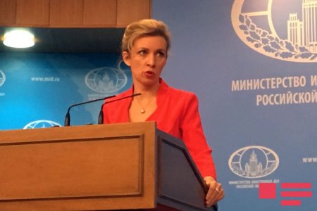 “Rusiya Qarabağla bağlı məsələni xüsusi nəzarətdə saxlayır” - Zaxarova