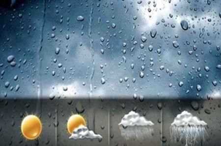 Yağış, leysan, dolu - Bu günün hava proqnozu