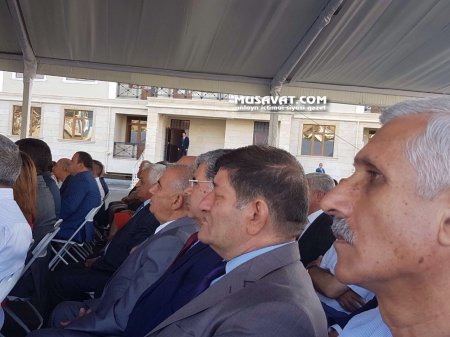 Prezident İlham Əliyevin iştirakı ilə jurnalistlər üçün tikilmiş ikinci binanın açılış mərasimi keçirilib - YENİLƏNDİ+FOTOLAR