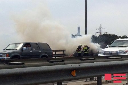 Bakıda yanan avtomobildə ölən şəxsin kimliyi məlum oldu - YENİLƏNİB