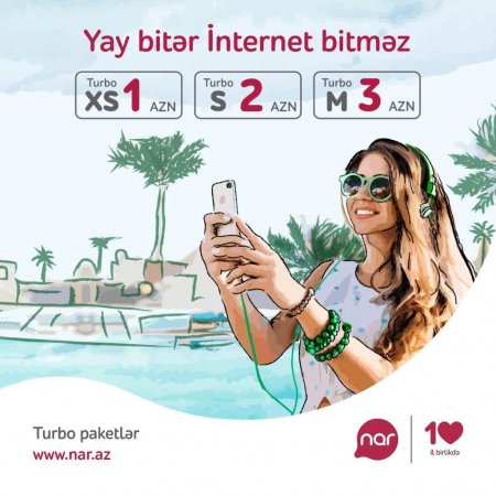 “Nar” kiçik həcmli internet paketlərini də limitsiz etdi