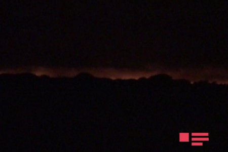 Ermənilər Ağdamın kəndini yandırdı..