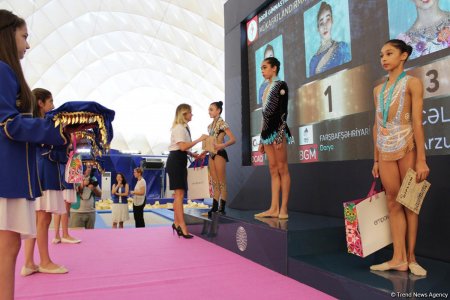 Bədii gimnastika üzrə 24-cü açıq Azərbaycan çempionatı başa çatıb - YENİLƏNİB - FOTO...