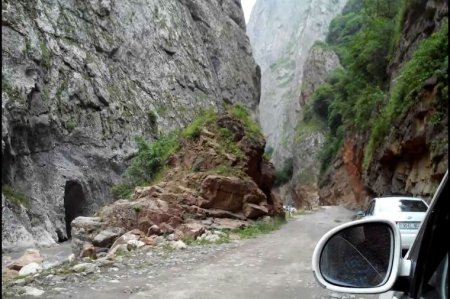 Bağlanan Quba-Xınalıq yolu açıldı