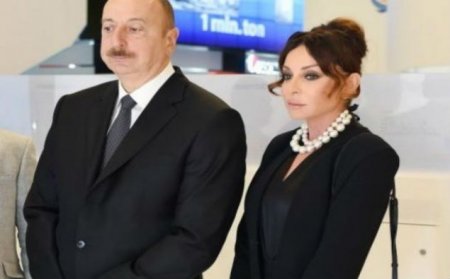 Prezident və xanımı 20 nömrəli məktəb-liseyin yeni binasının açılışında