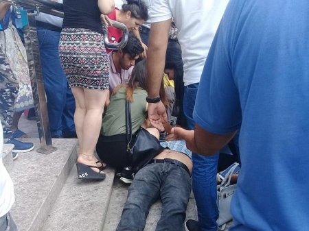 Metronun “28 May” stansiyası qarşısında ölüm hadisəsi