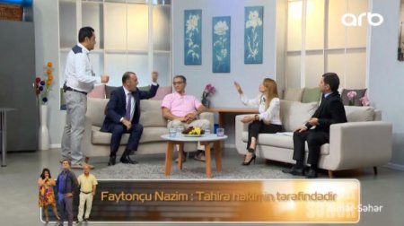 Faytonçu Nazimlə qalmaqal yaşayan jurnalist: 