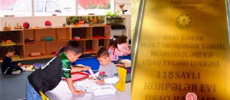 115 saylı baxçanın müdirəsi uşağı qeydiyyata salmaq üçün 300-250 azn pul tələb edir?