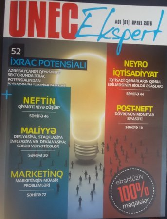 Dövlət İqtisad Universitetində rektor Ədalət Muradovun baş redaktor olduğu jurnalın üz qabığında Gülənçilərin emblemi?