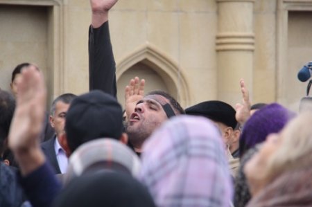 Bakıda Aşura mərasimi keçirilir - FOTOLAR