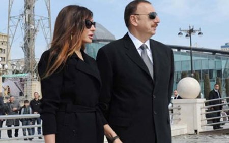 Prezident və xanımı Şamaxı Safari parkında