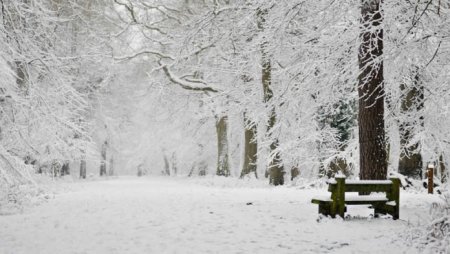 Azərbaycana 22 sm hündürlüyündə qar yağdı Azərbaycana 22 sm hündürlüyündə qar yağdı