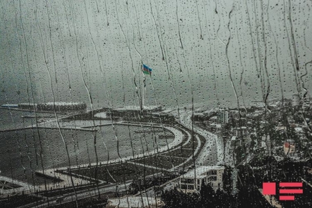 Yağış yağacaq, bəzi yerlərdə intensiv olacaq Yağış yağacaq, bəzi yerlərdə intensiv olacaq