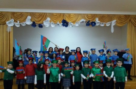 Nərimanov rayonunda Dövlət Bayrağı gününə həsr olunmuş tədbir keçirilib