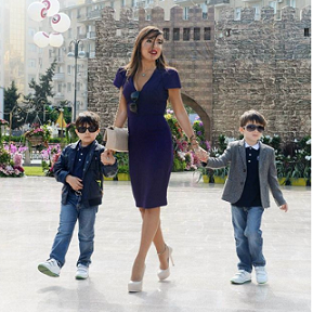 Leyla Əliyeva və Emin Ağalarov əkizlərinin doğum gününü BELƏ TƏBRİK ETDİ - FOTO