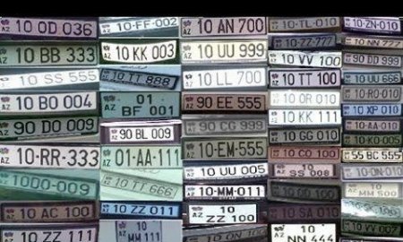 Avtomobil nömrələrinin satışından nə qədər gəlir əldə olunur? - Araşdırma