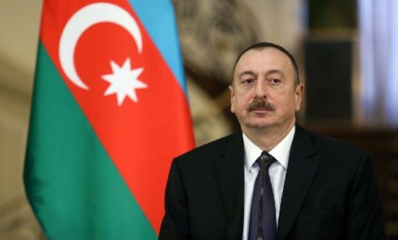 İlham Əliyev təməlqoyma mərasimində 