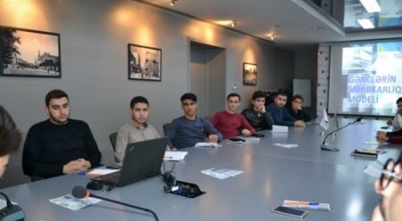 Nərimanov rayonunda “Gənclərin Sahibkarlıq Modeli” layihəsinin bağlanış mərasimi keçirilib 