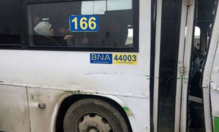 Bakıda daha bir avtobus qəzası baş verib
