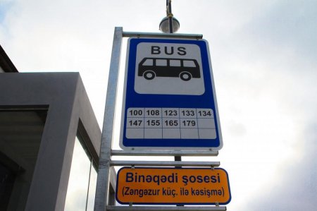 Binəqədidə 13 dayanacaq məntəqəsi quraşdırıldı