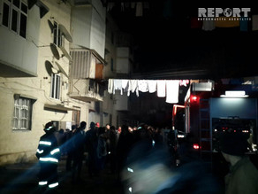 Mingəçevirdə yataqxanada yanğın olub, 7 nəfər xilas, 17 nəfər təxliyə edildi - YENİLƏNİB