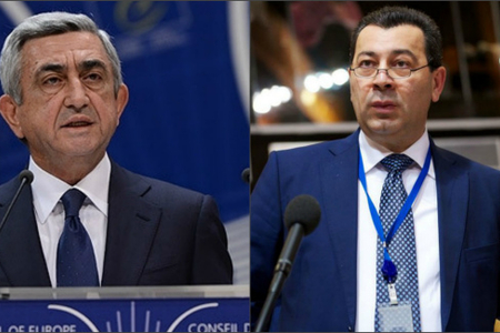 Səməd Seyidov AŞPA-da çıxış edən Serj Sarkisyana sərt cavab verib