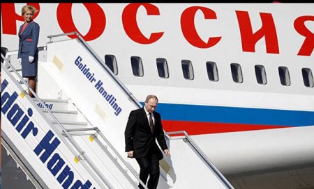 Rusiya prezidenti Vladimir Putinin təyyarəsi Abakan hava limanında yerə enə bilməyib.