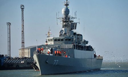 İran Xəzərdə hərbi gəmisinin qəzaya düşməsinin səbəbini açıqlayıb — FOTO