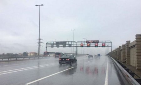 Hava limanına gedən yolda sürət həddi endirildi