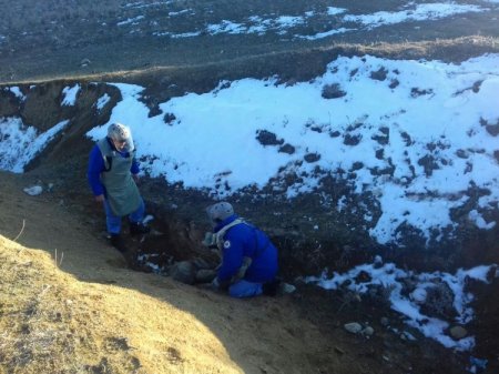 Goranboyda partlamamış hərbi sursatlar aşkarlanıb