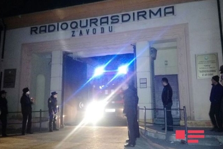 FHN Bakıda zavodda baş verən partlayışla bağlı məlumat yaydı