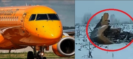 Rusiyada dəhşətli təyyarə qəzası: 71 nəfər öldü - YENİLƏNİB